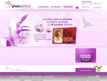 Tablet Screenshot of photo-defunt.com